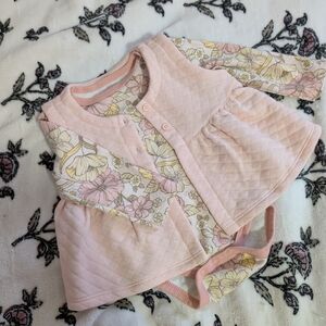 Chick Pea Floral Baby Matching Set